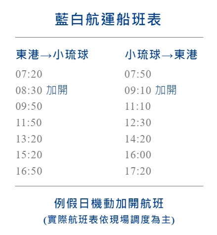 到屏東小琉球交通方式整理|東港碼頭搭船到小琉球、船票購買、船公司